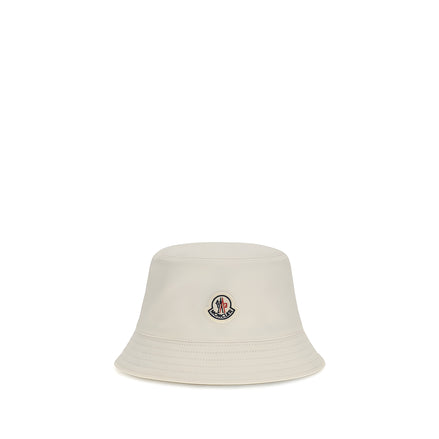 Moncler White Bucket Hat