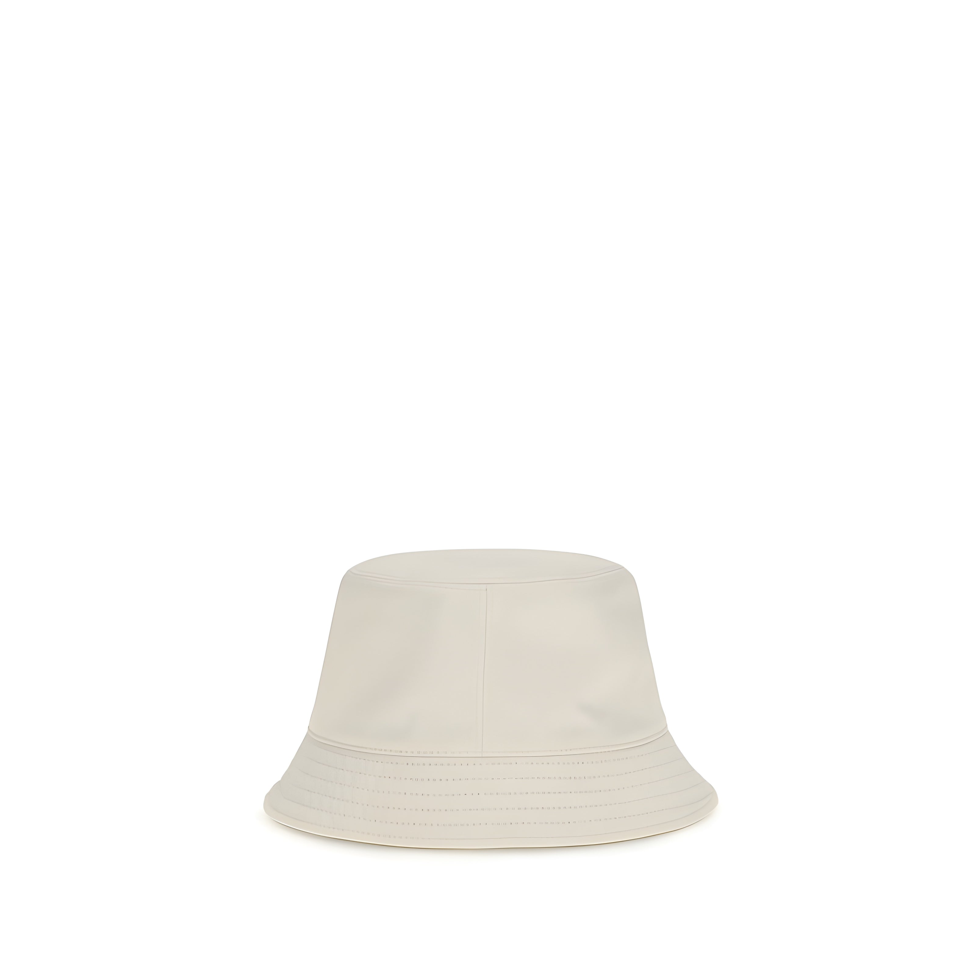 Moncler White Bucket Hat