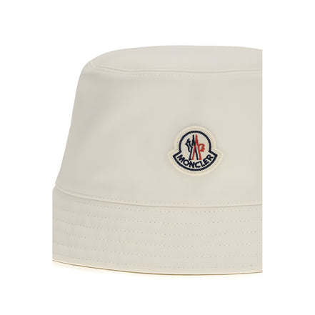 Moncler White Bucket Hat