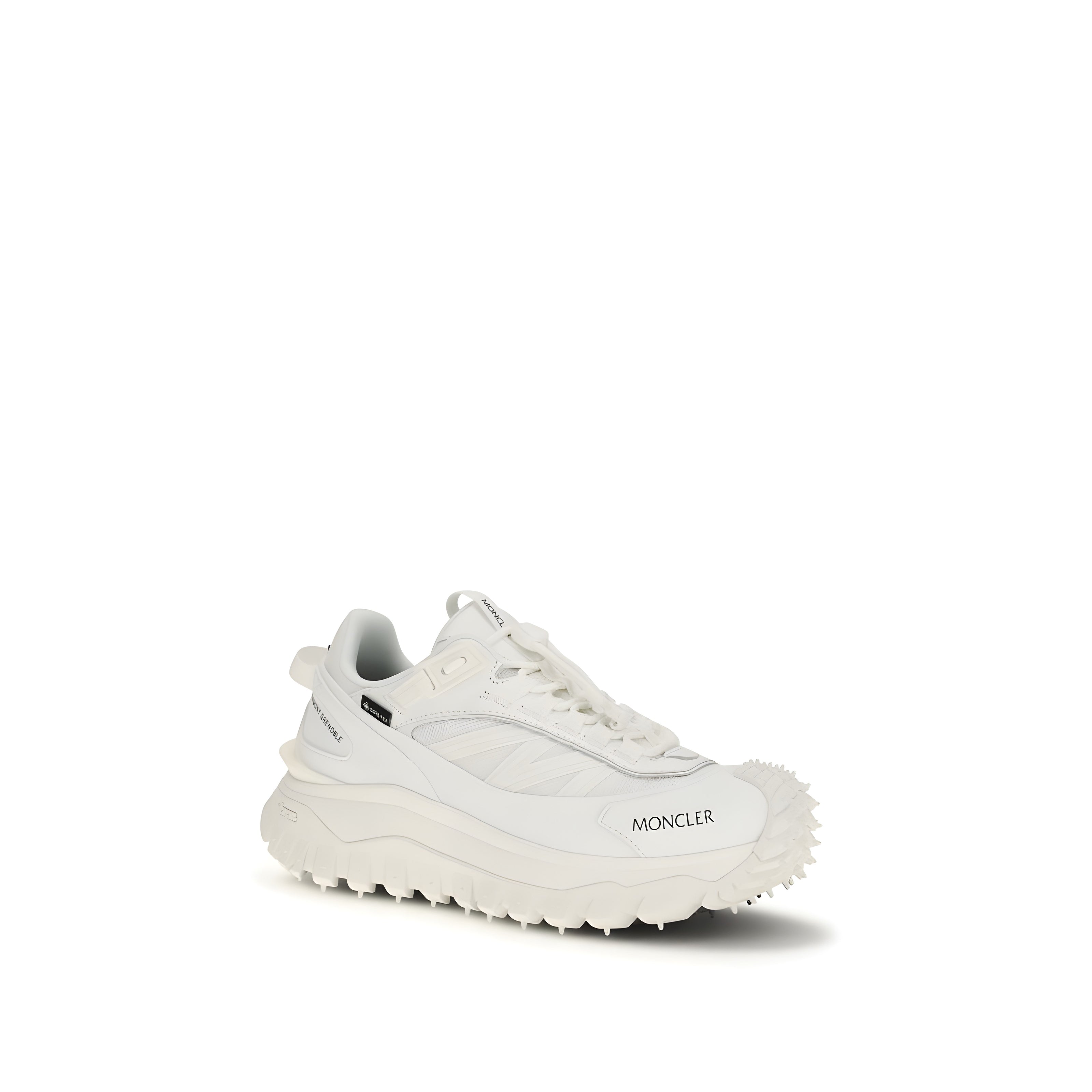 Moncler White Athletic Sneakers