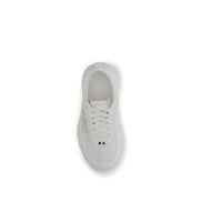Moncler White Polyamide Athletic Sneakers
