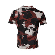 Tricou Dolce & Gabbana cu decolteu rotund și camuflaj multicolor