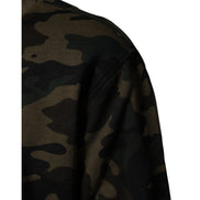 Bluză de trening Dolce & Gabbana camuflaj multicolor