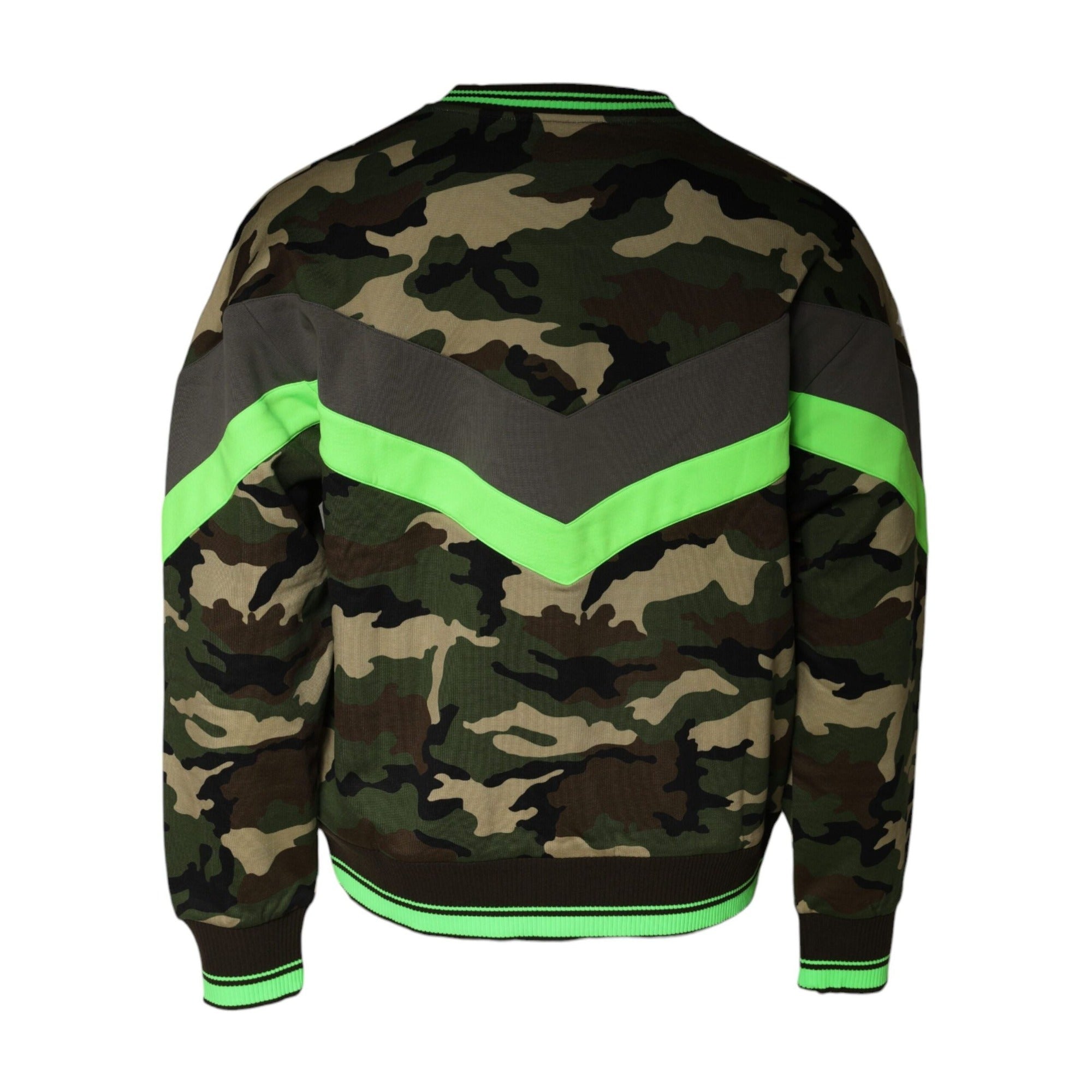 Bluză tip hanorac Dolce & Gabbana cu imprimeu camuflaj multicolor