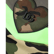 Bluză tip hanorac Dolce & Gabbana cu imprimeu camuflaj multicolor