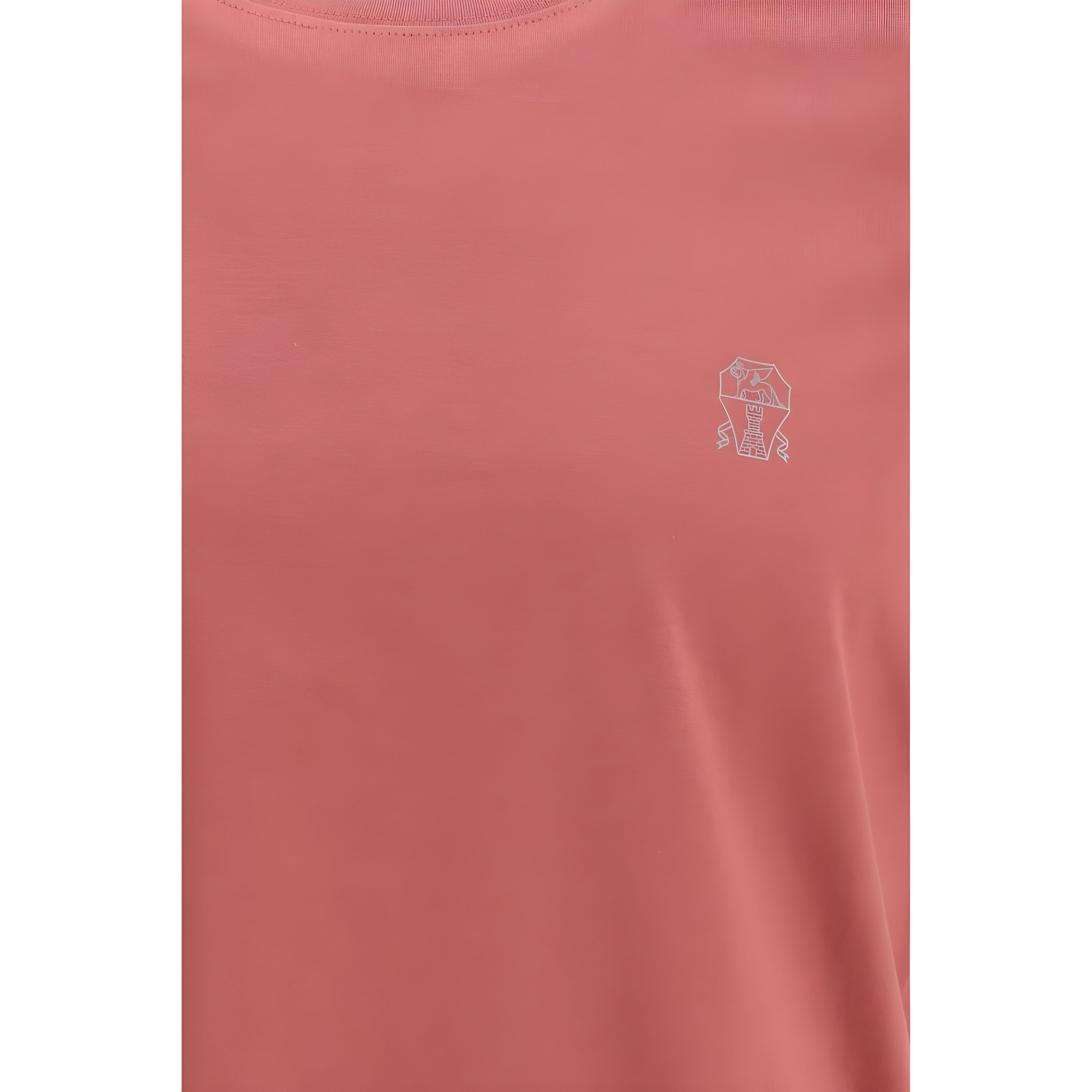 Tricou din bumbac multicolor Brunello Cucinelli