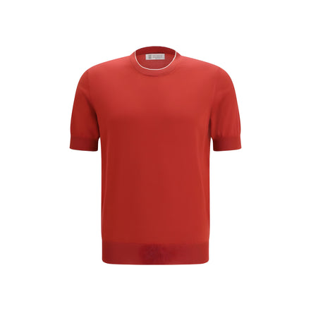 Brunello Cucinelli Multicolor Cotton T-Shirt