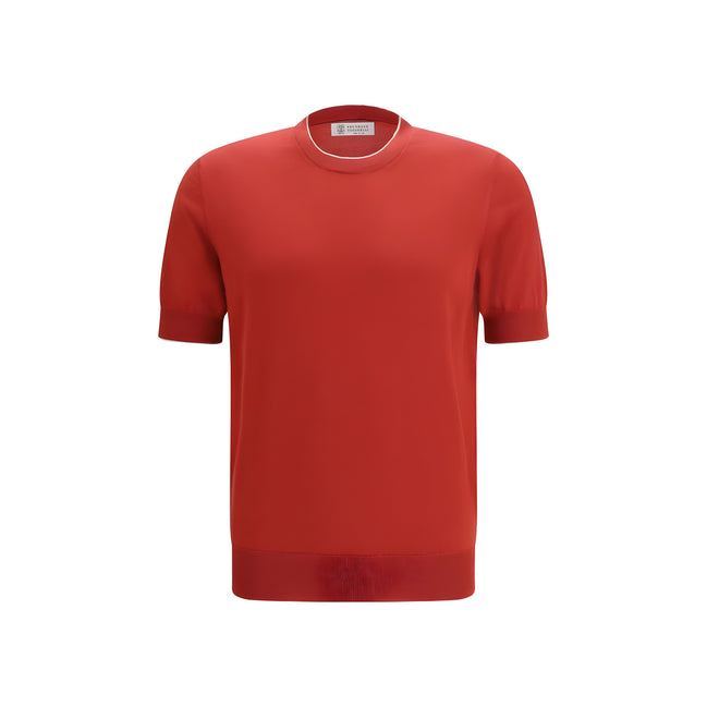Brunello Cucinelli Multicolor Cotton T-Shirt