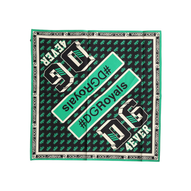 Dolce & Gabbana Multicolor #DGRoyals Square Foulard 50.5cm x 50cm Scarf