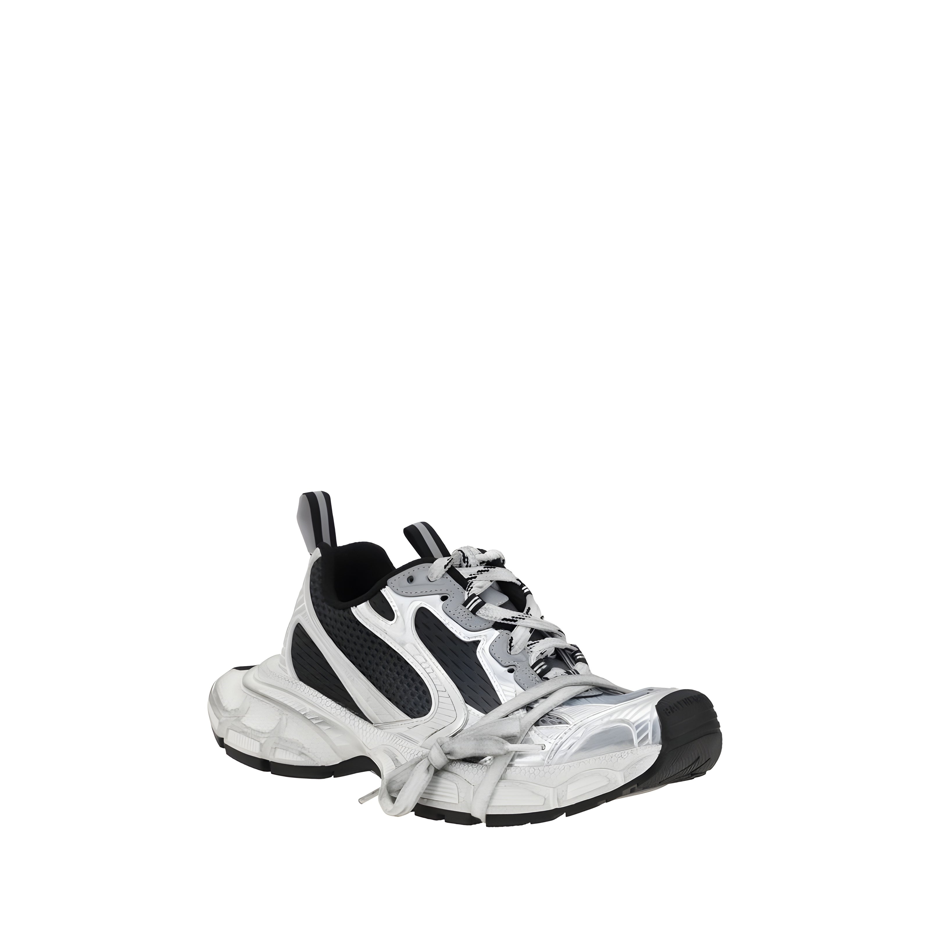 Balenciaga Multicolor Fabric Athletic Sneakers