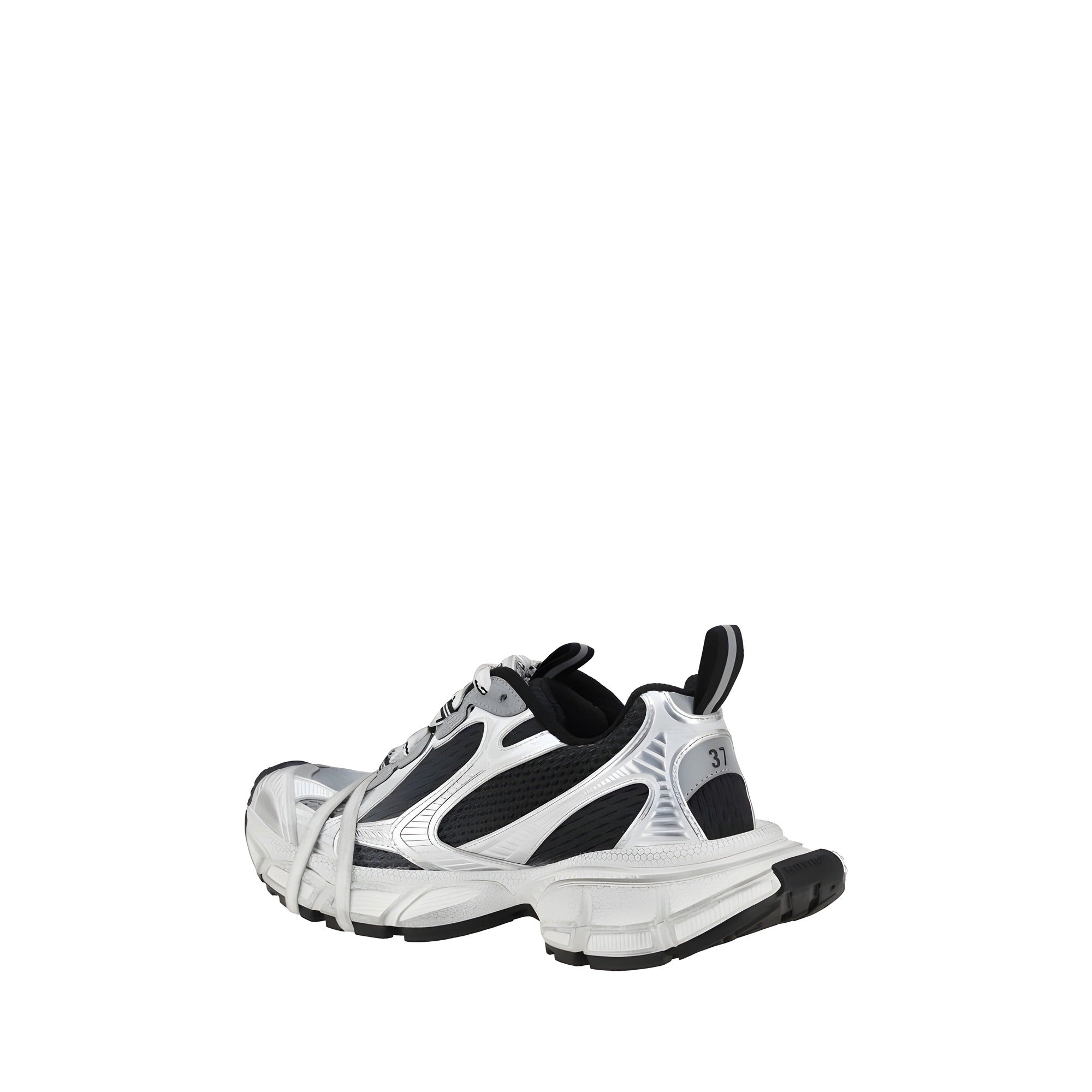 Balenciaga Multicolor Fabric Athletic Sneakers