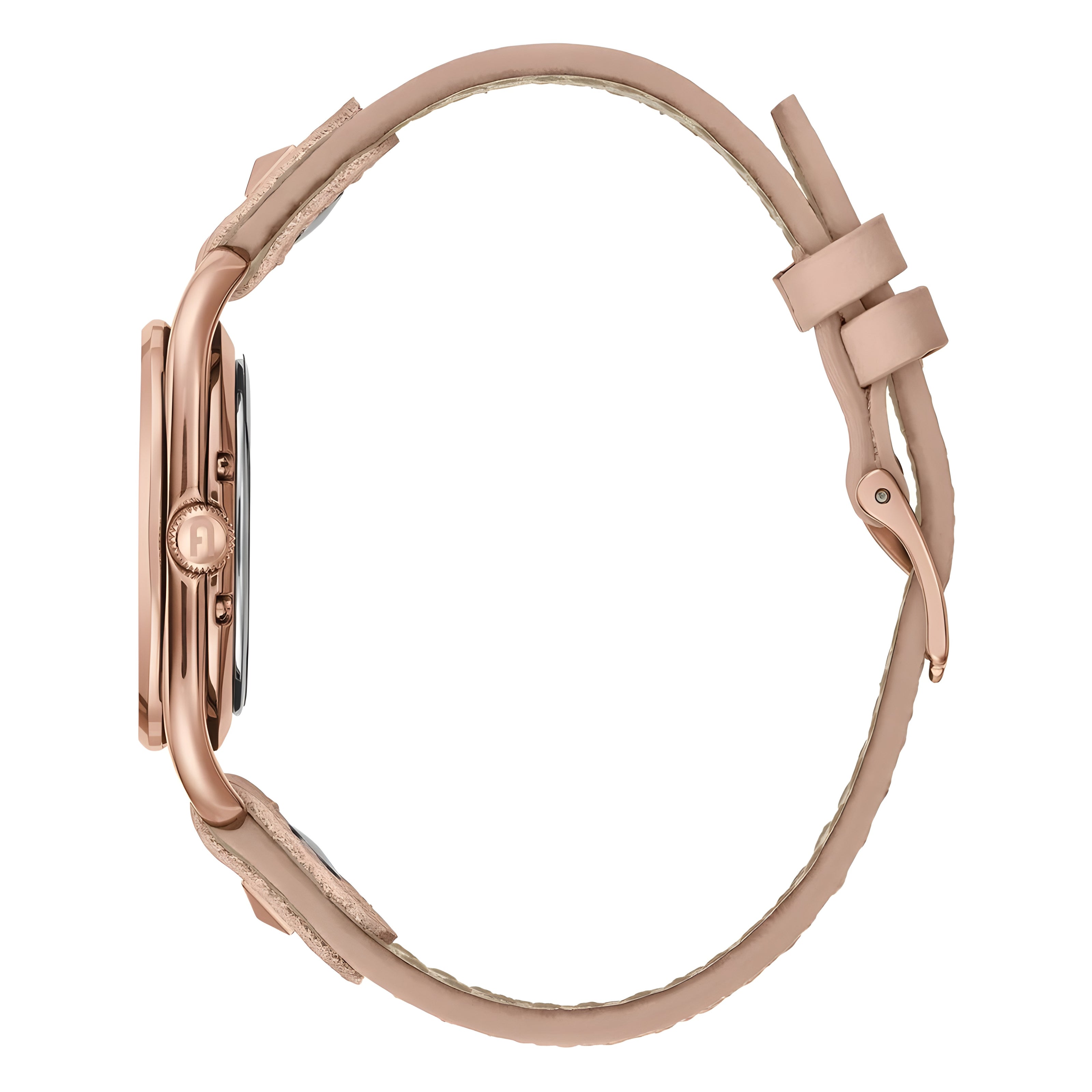 Furla Multicolor Leather Dress Watch