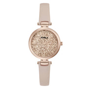 Furla Multicolor Leather Dress Watch