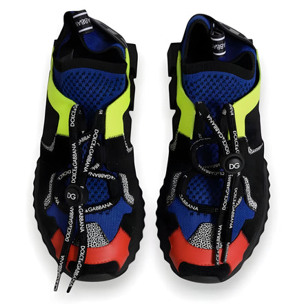 Sneakers Sorrento Trekking Dolce & Gabbana din plasă multicoloră