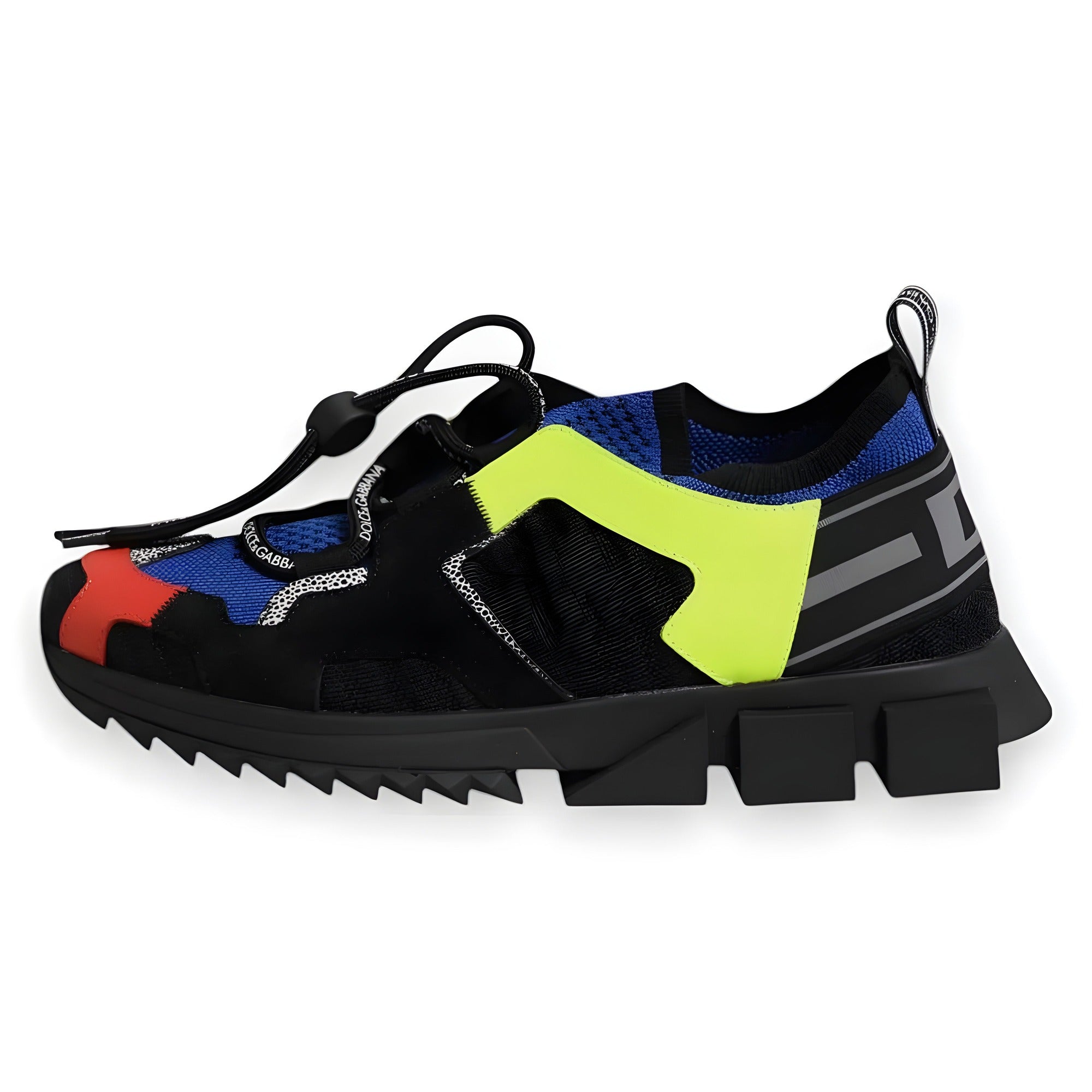 Sneakers Sorrento Trekking Dolce & Gabbana din plasă multicoloră
