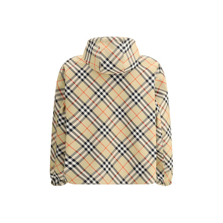 Jachetă Burberry din șel multicoloră