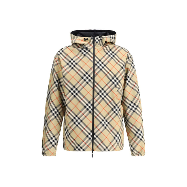 Jachetă shell Burberry multicoloră