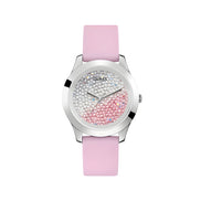 Guess Multicolor Rubber Dress Watch