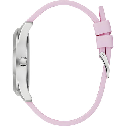 Guess Multicolor Rubber Dress Watch