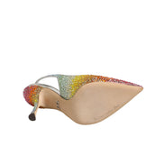 Pantofi slingback Dolce & Gabbana multicolori din paiete