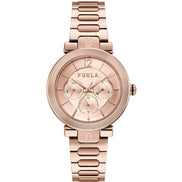 Furla Multicolor Stainless Steel Dress Watch