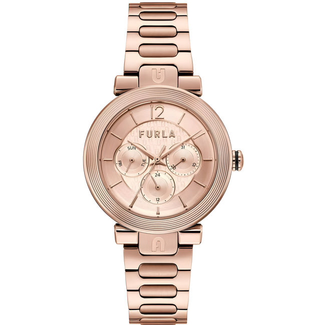 Furla Multicolor Stainless Steel Dress Watch