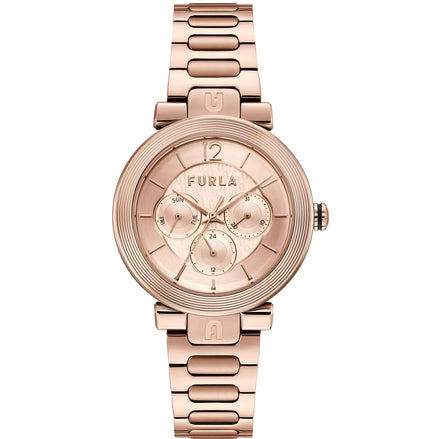 Furla Multicolor Stainless Steel Dress Watch