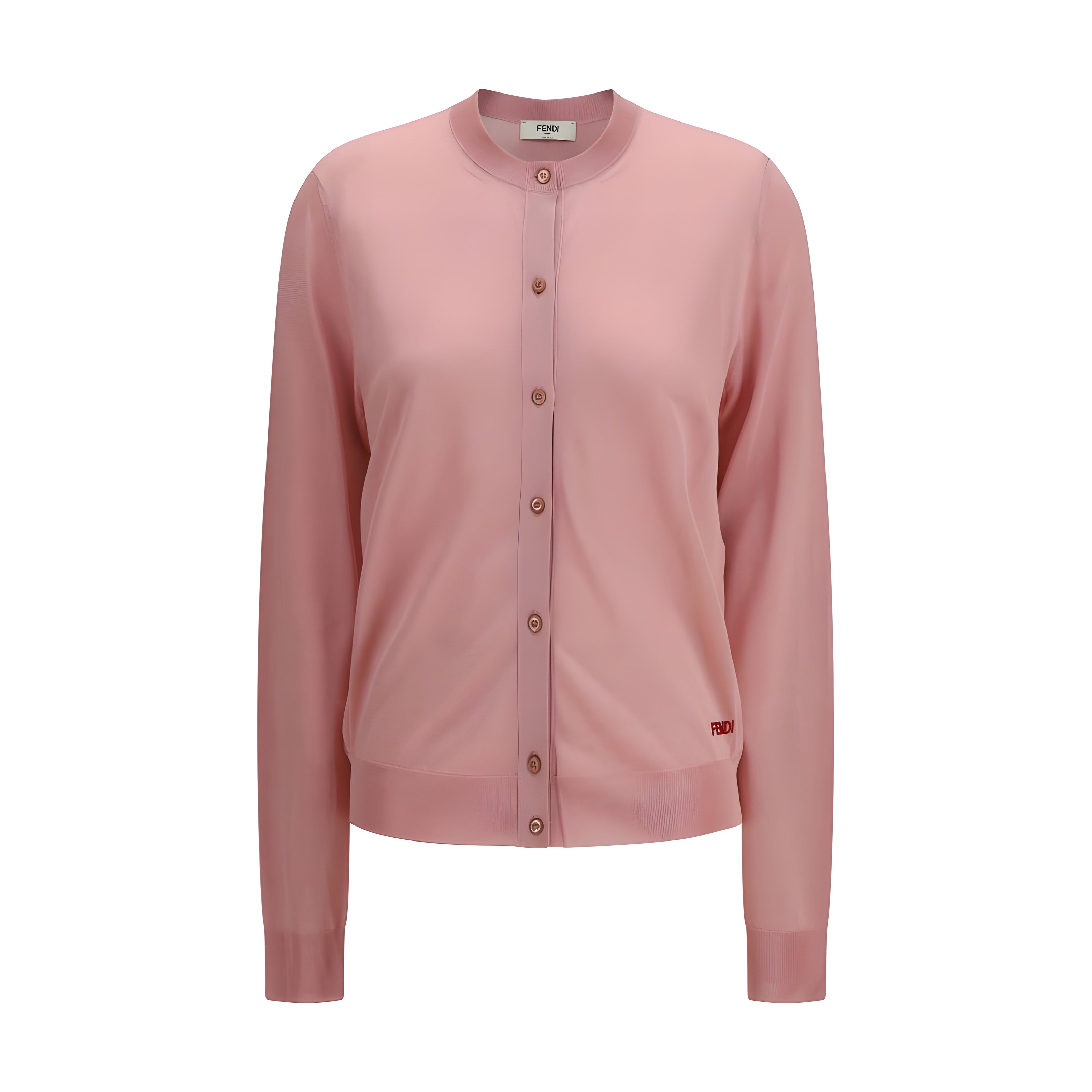 Fendi Multicolor Viscose Cardigan
