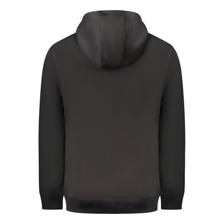 Hanorac Tommy Hilfiger negru, din bumbac
