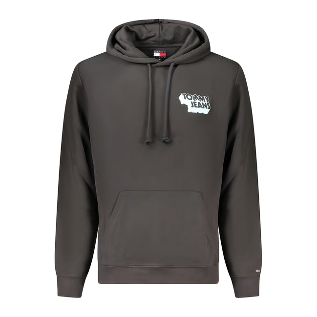 Tommy Hilfiger Black Cotton Sweatshirt