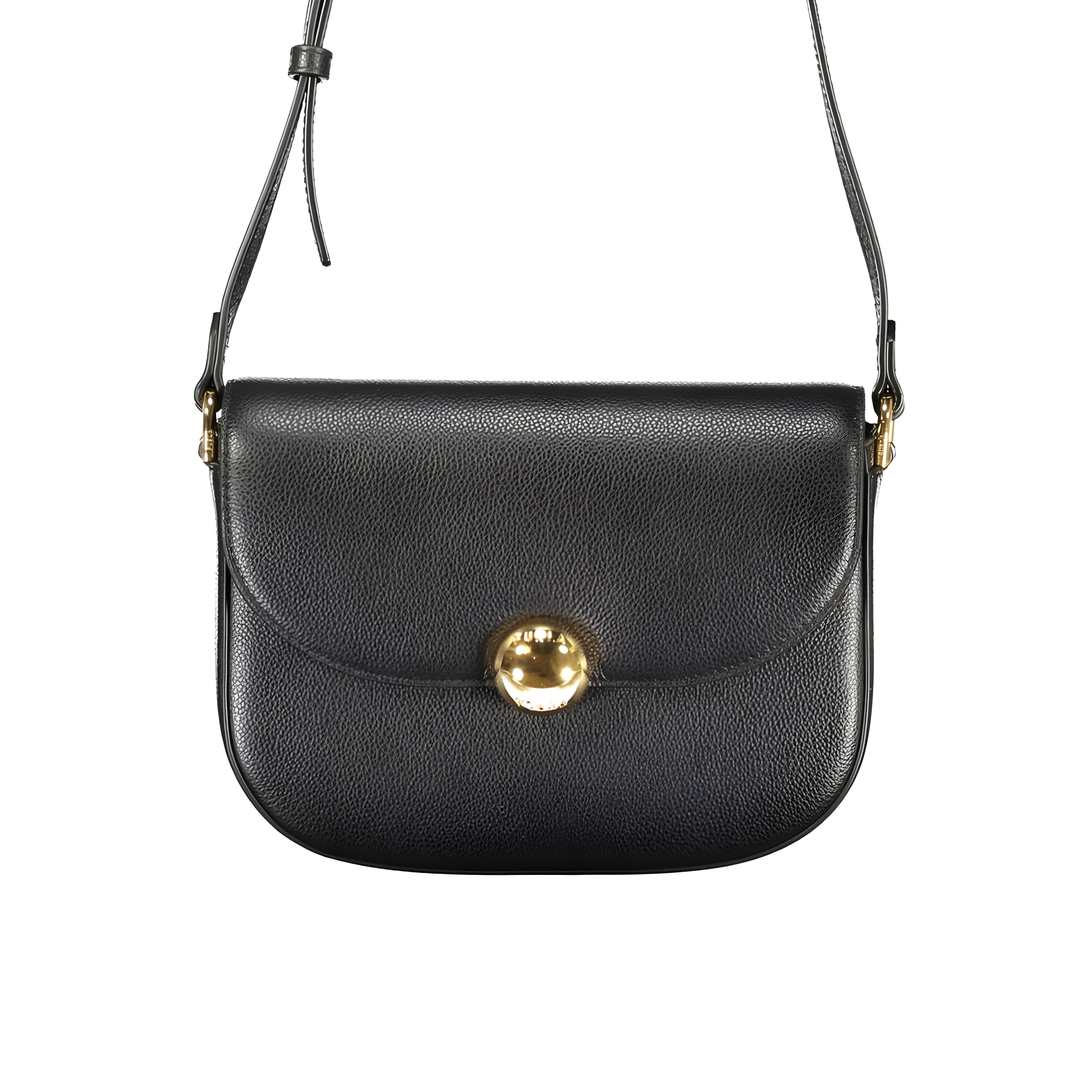 Furla Black Leather Crossbody