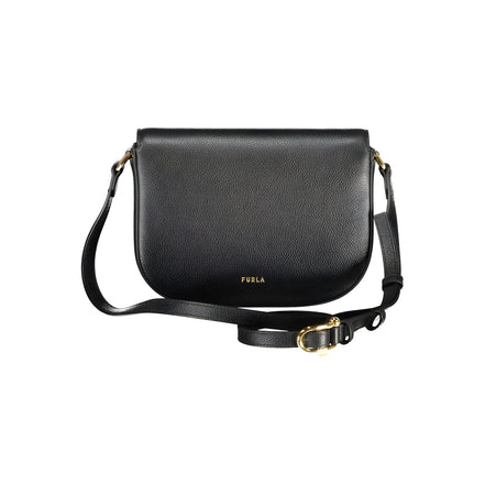 Furla Black Leather Crossbody