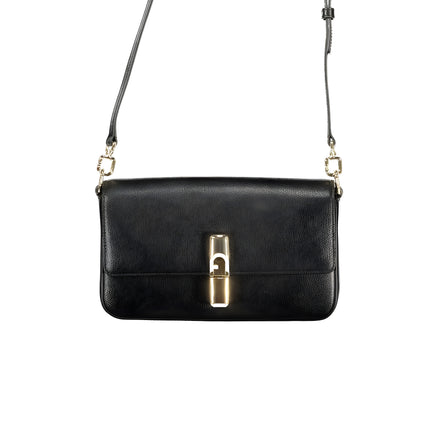 Furla Black Leather Handbag