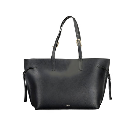 Furla Black Leather Handbag