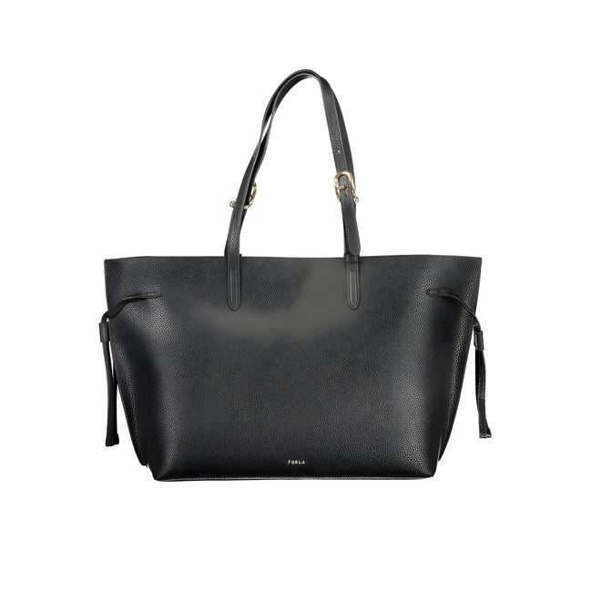 Furla Black Leather Handbag