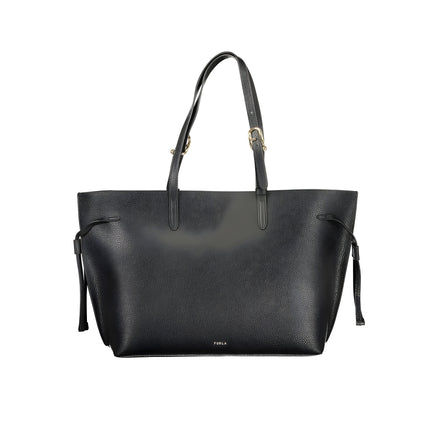 Furla Black Leather Handbag