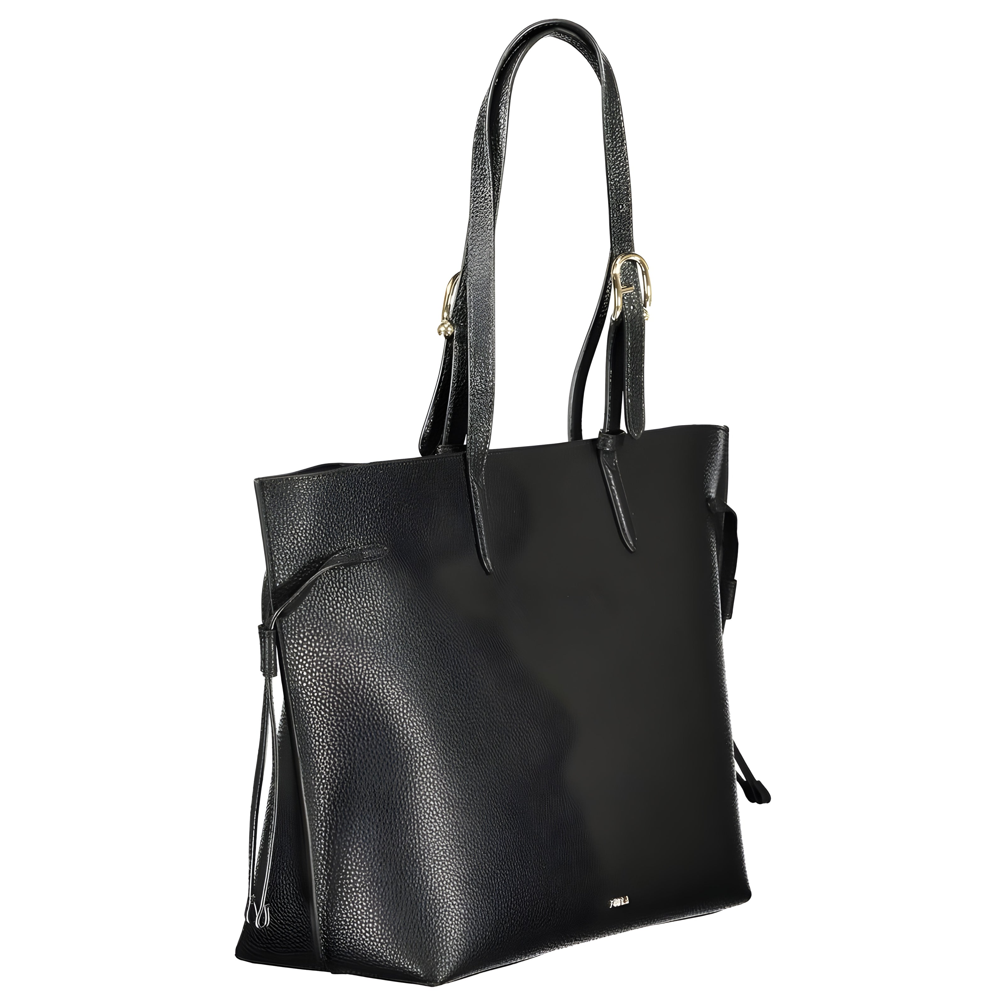 Furla Black Leather Handbag