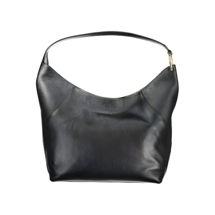 Furla Black Leather Shoulder Bag