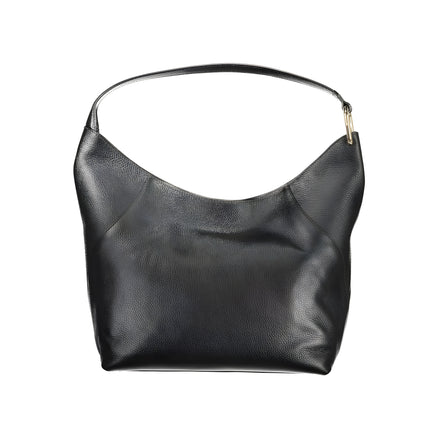 Furla Black Leather Shoulder Bag