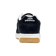 Adidași sport New Balance din piele, albi cu negru