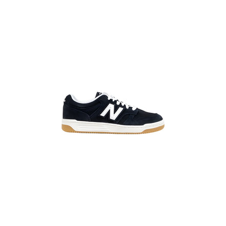 Adidași sport New Balance din piele, albi cu negru
