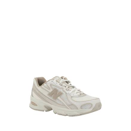 Sneakers New Balance albi din material textil