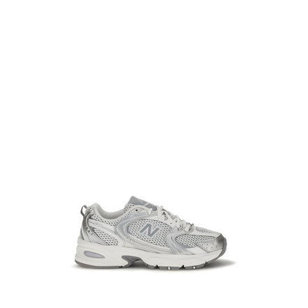 New Balance White Polyamide Athletic Sneakers