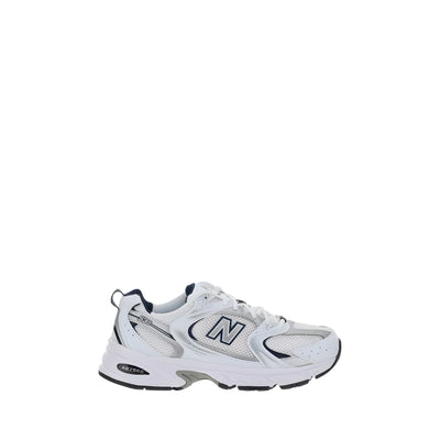 Sneakers atletici New Balance albi din poliuretan