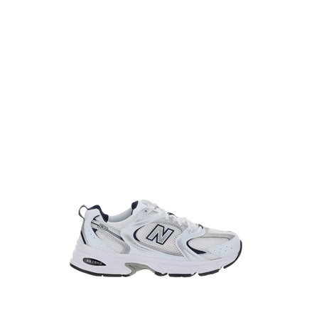 Sneakers atletici New Balance albi din poliuretan