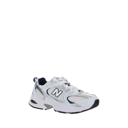 Sneakers atletici New Balance albi din poliuretan