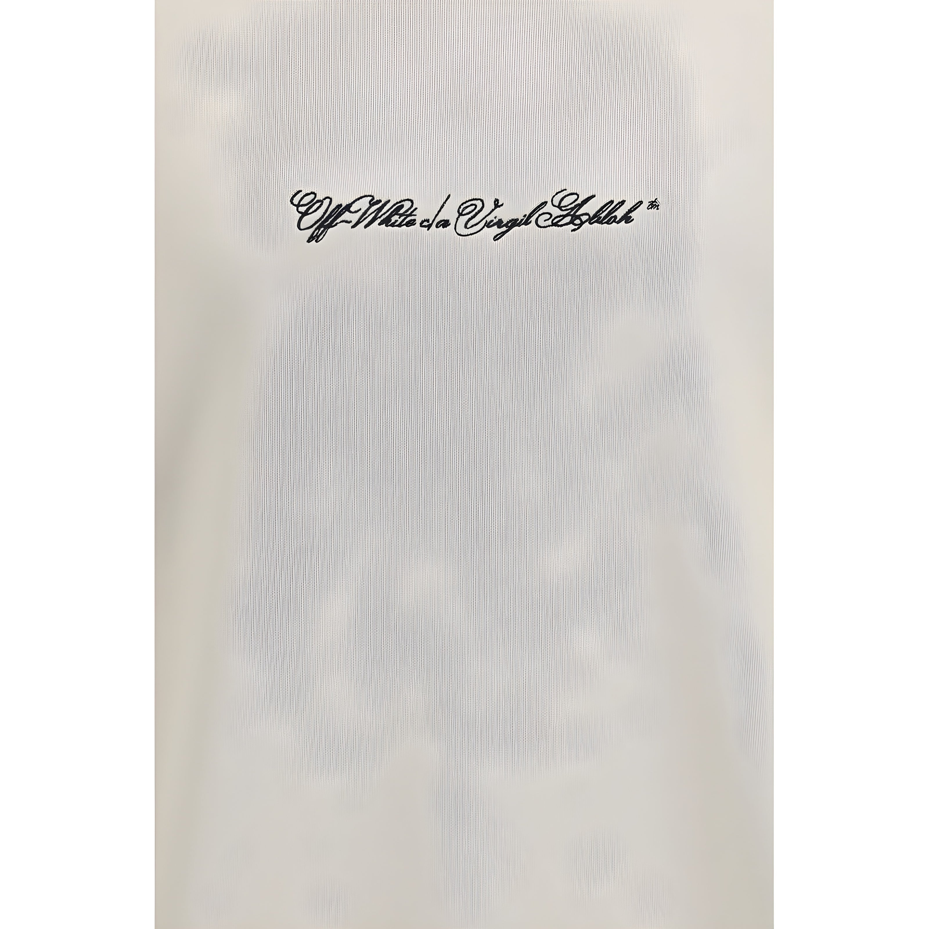 Off-White Beige Cotton Sweatshirt