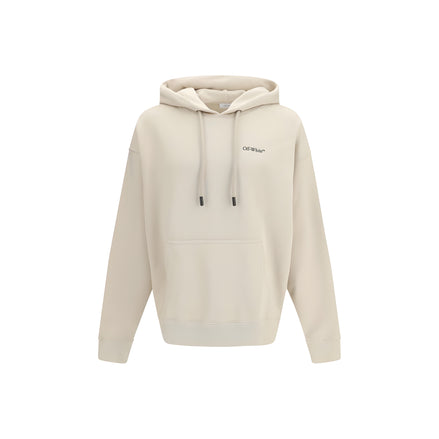 Off-White Beige Cotton Sweatshirt
