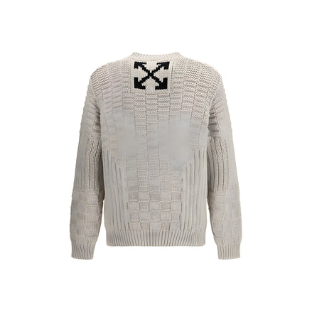 Off-White Bluză sport bej din bumbac
