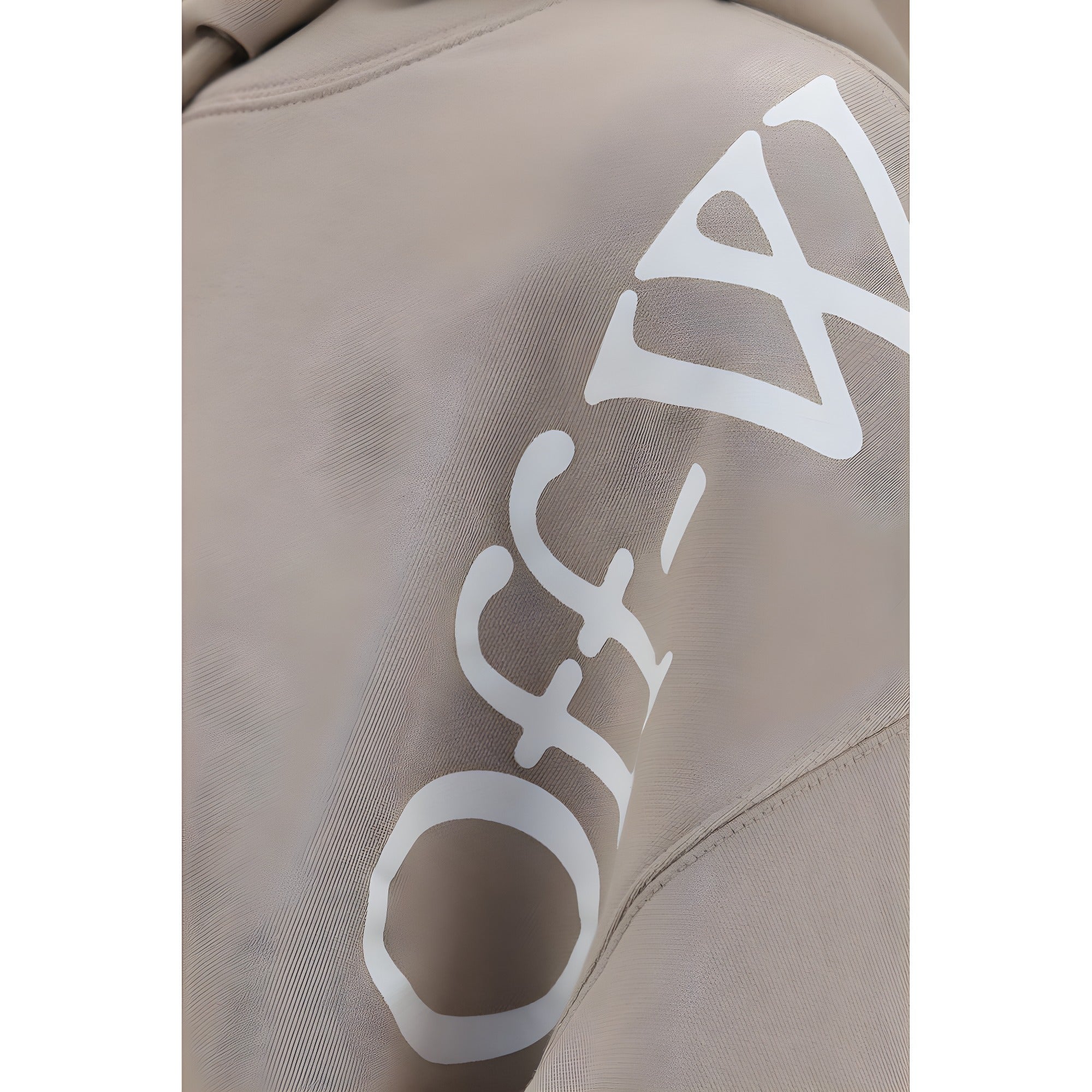 Bluză Off-White bej din bumbac